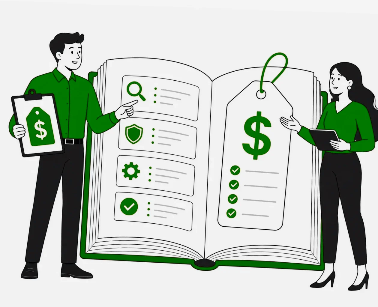 Starter publishing package illustration